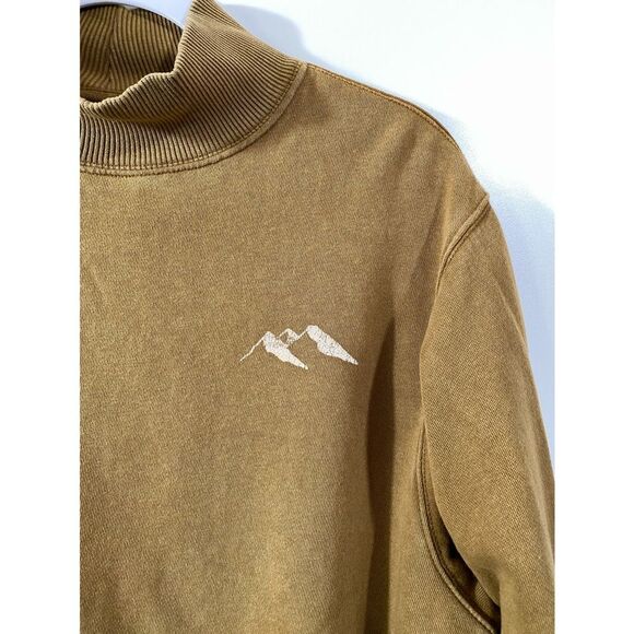 Aerie Mockneck Sweatshirt “Mountain Season” Size small with Pockets - Picture 8 of 8